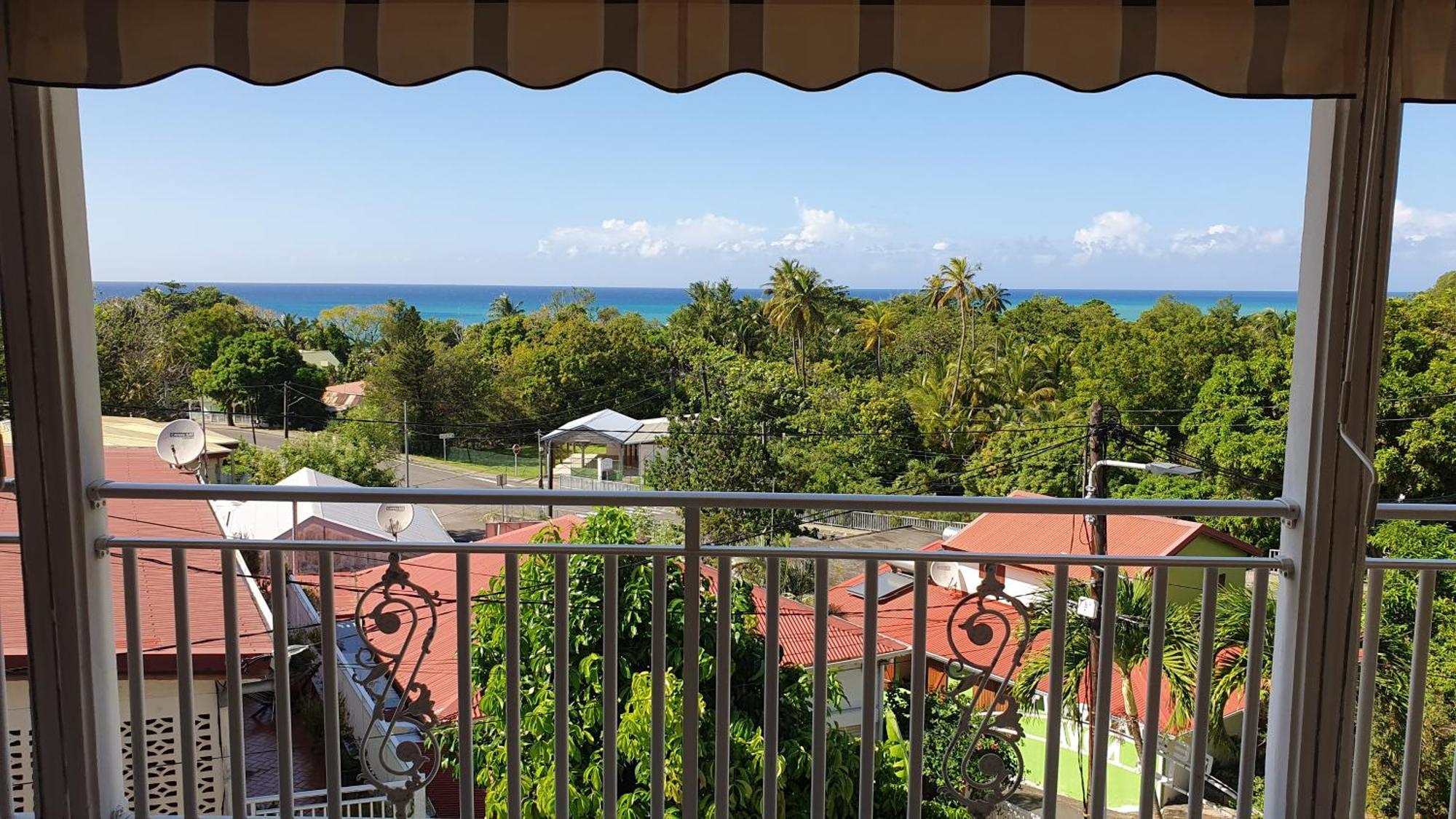 A Deux Pas De La Plage, La Perle! Vue Panoramique Villa Deshaies Exterior foto