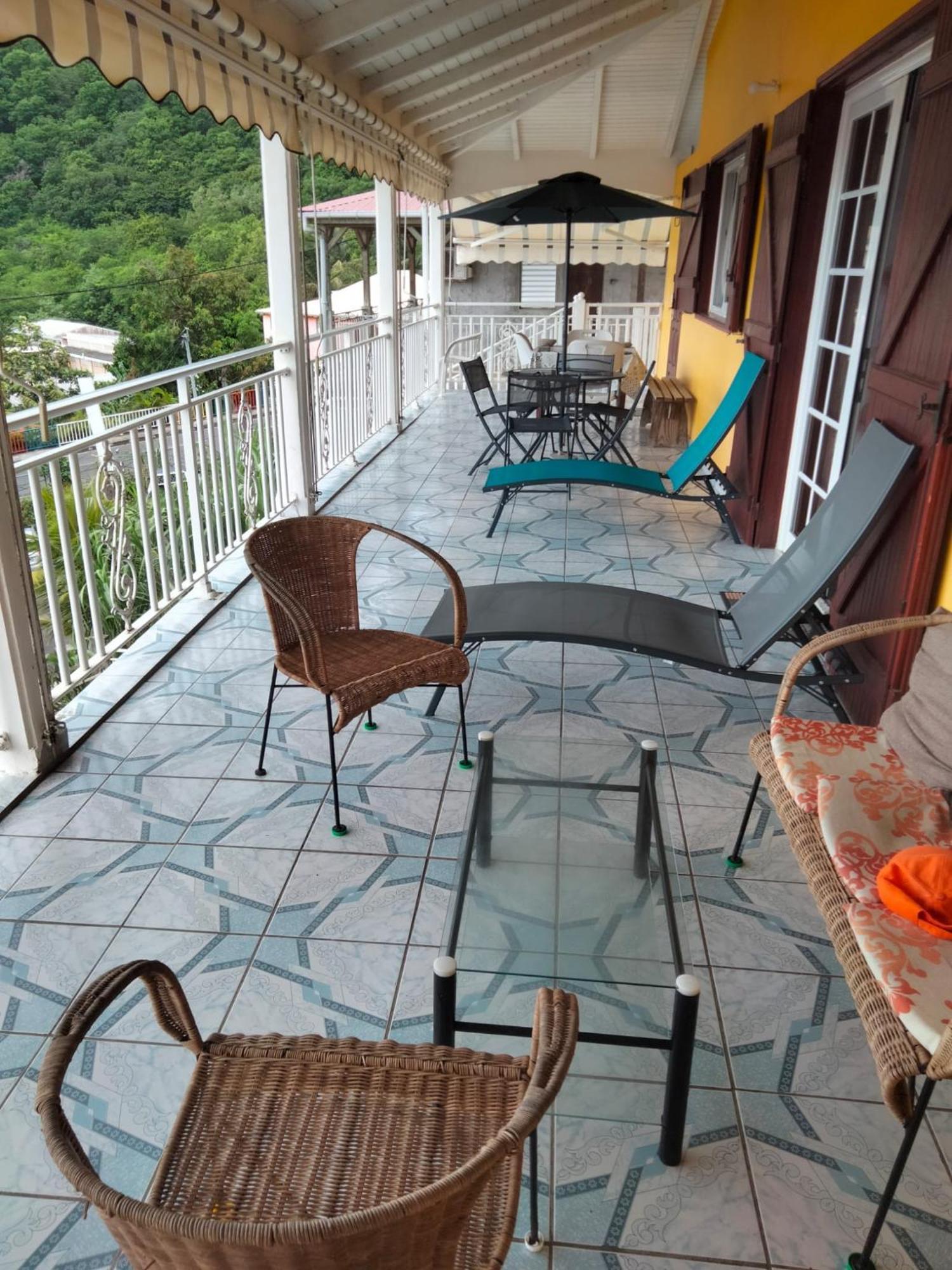 A Deux Pas De La Plage, La Perle! Vue Panoramique Villa Deshaies Exterior foto